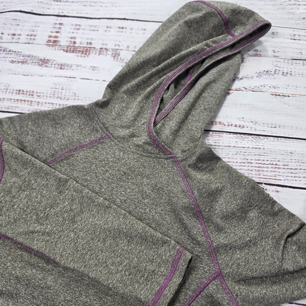 Bone Collector Hoodie Women Medium Green Excellent Thumb Holes Active‎ Top